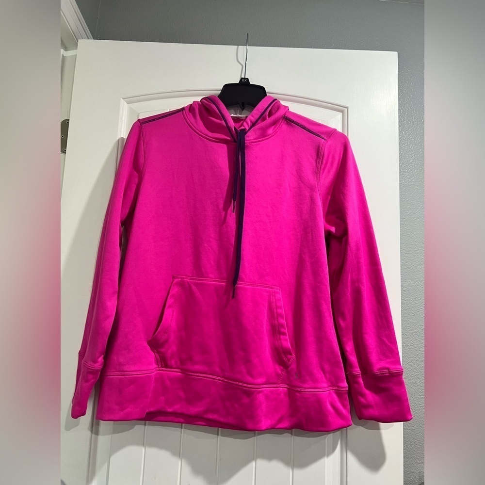 Women’s pink sweater sweatshirt pullover hoodie XL 16–8‎ dri-more Danskin Now